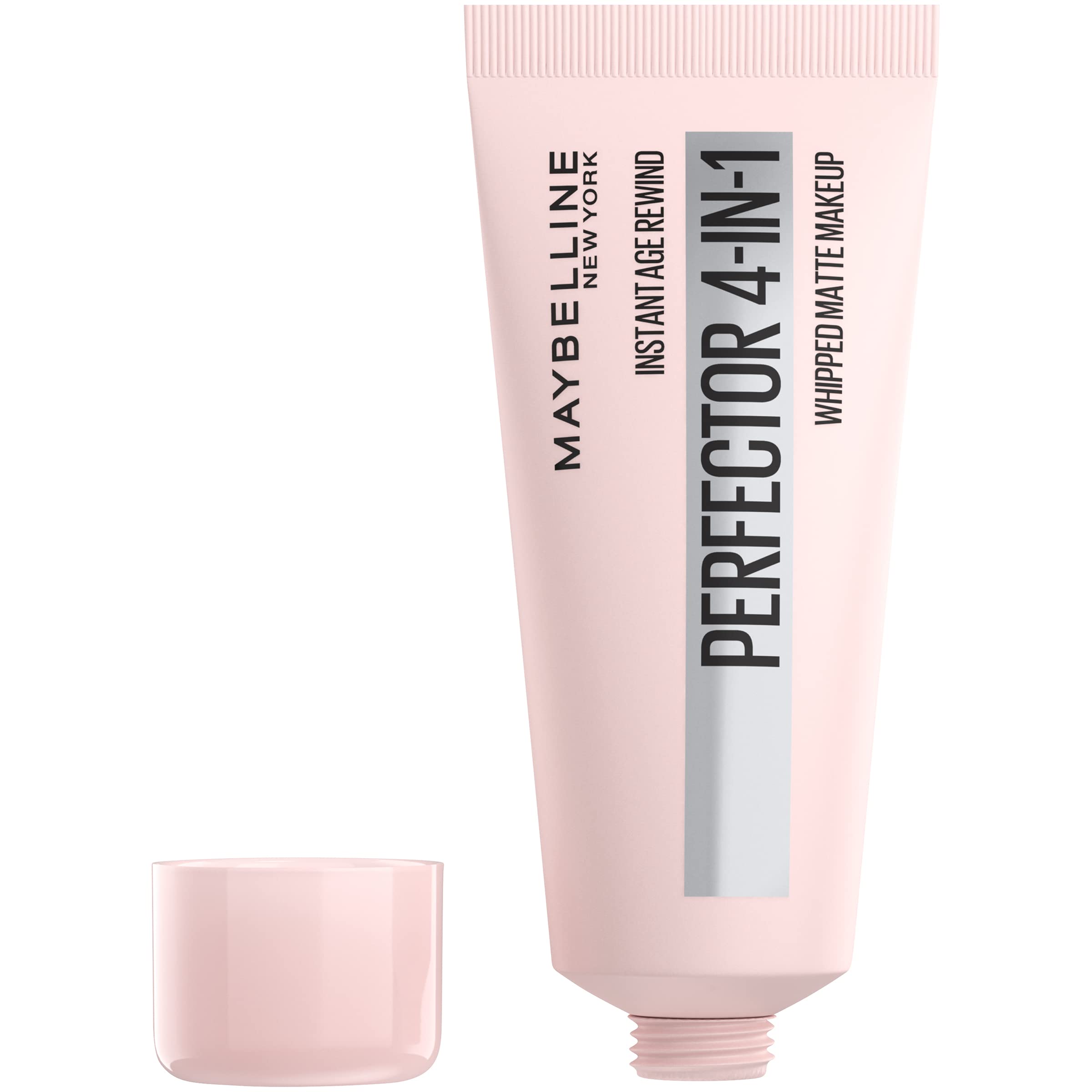 Maybelline Instant Age Rewind Perfector Matte Makeup bottle” Flawless matte finish in one easy step.