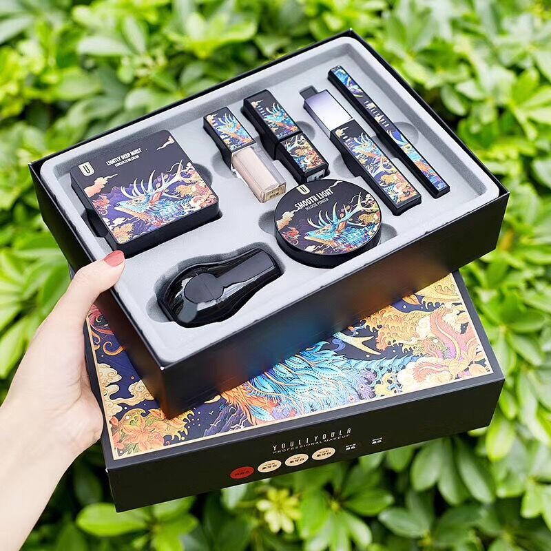 "7 piece beauty kit starter makeup set for beginners full collection"