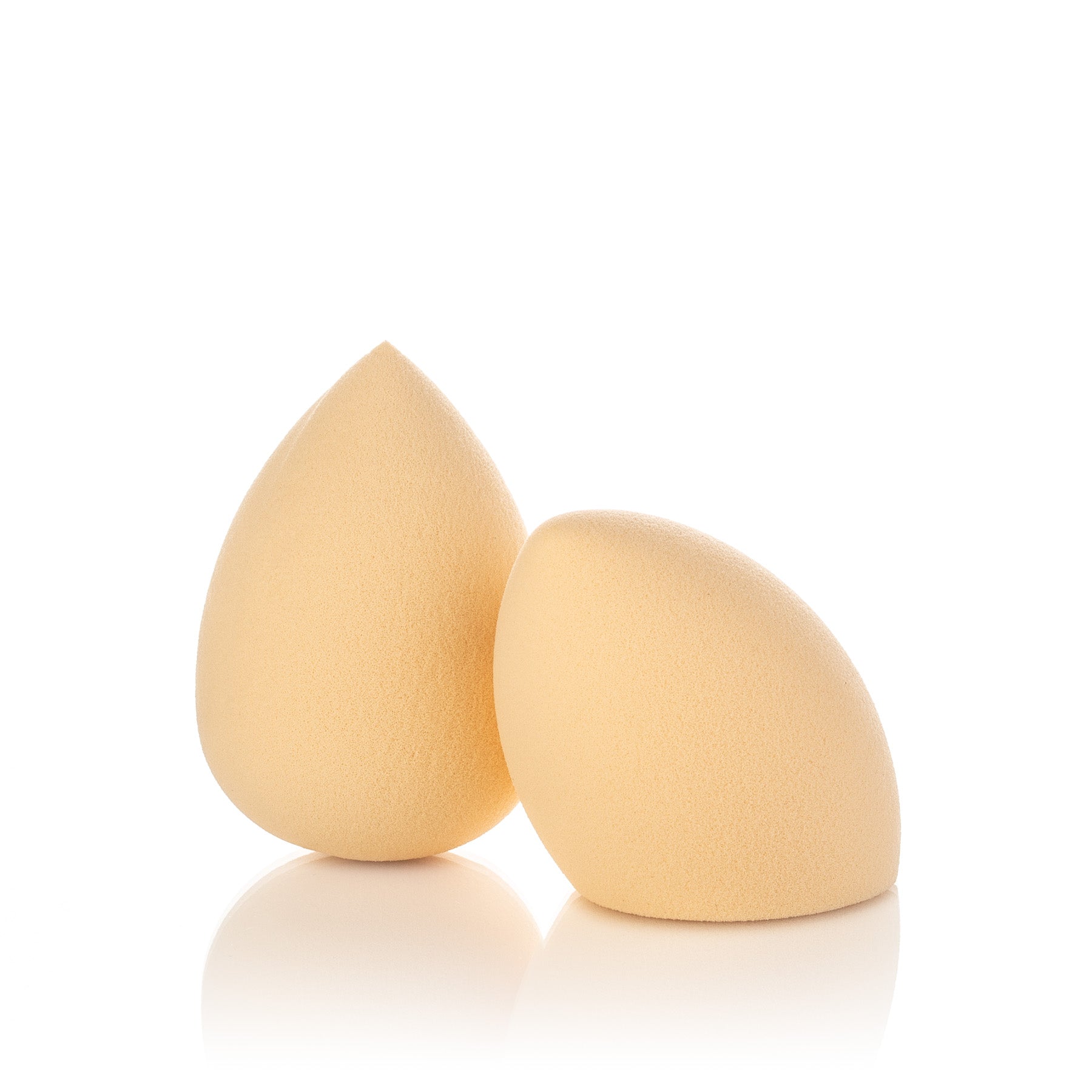 Close-up of soft nude makeup sponge