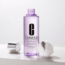 "Clinique Take The Day Off Makeup Remover product display"